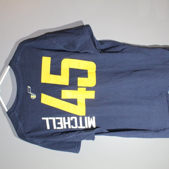 Utah Jazz Donavon Mitchell Jersey Short Sleeve Tee - Picture 4 of 5